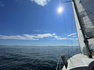 Segla mot fri horisont